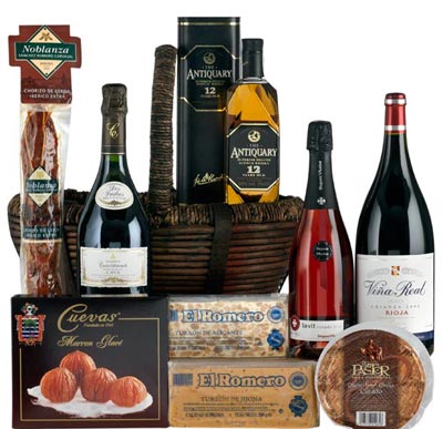 cesta-gourmet Cestas de Navidad